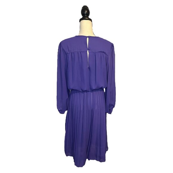 The 1 East Custom Collection Women's Vintage Pleated Midi Dress Made in U.S.A. - Picture 4 of 6